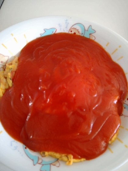 ☆レトロ☆昭和のケチャップ甘酢天津飯☆
