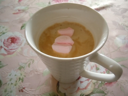 コーヒーマシュマロを浮かべて～ほんのり珈琲味の豆乳