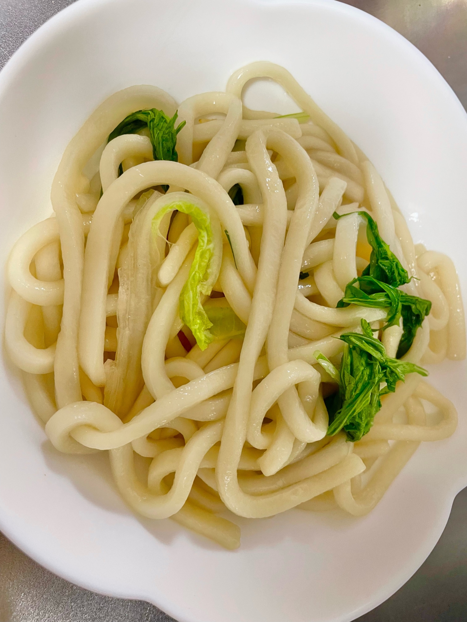 焼きうどん！野菜で．