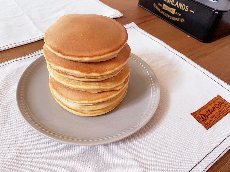 ♡強力粉の柔らかパンケーキ♡