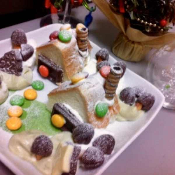 クリスマスレシピ お菓子の家 レシピ 作り方 By りんりんりん 楽天レシピ クリスマスレシピ お菓子の家 レシピ 作り方 By りんりんりん 楽天レシピ