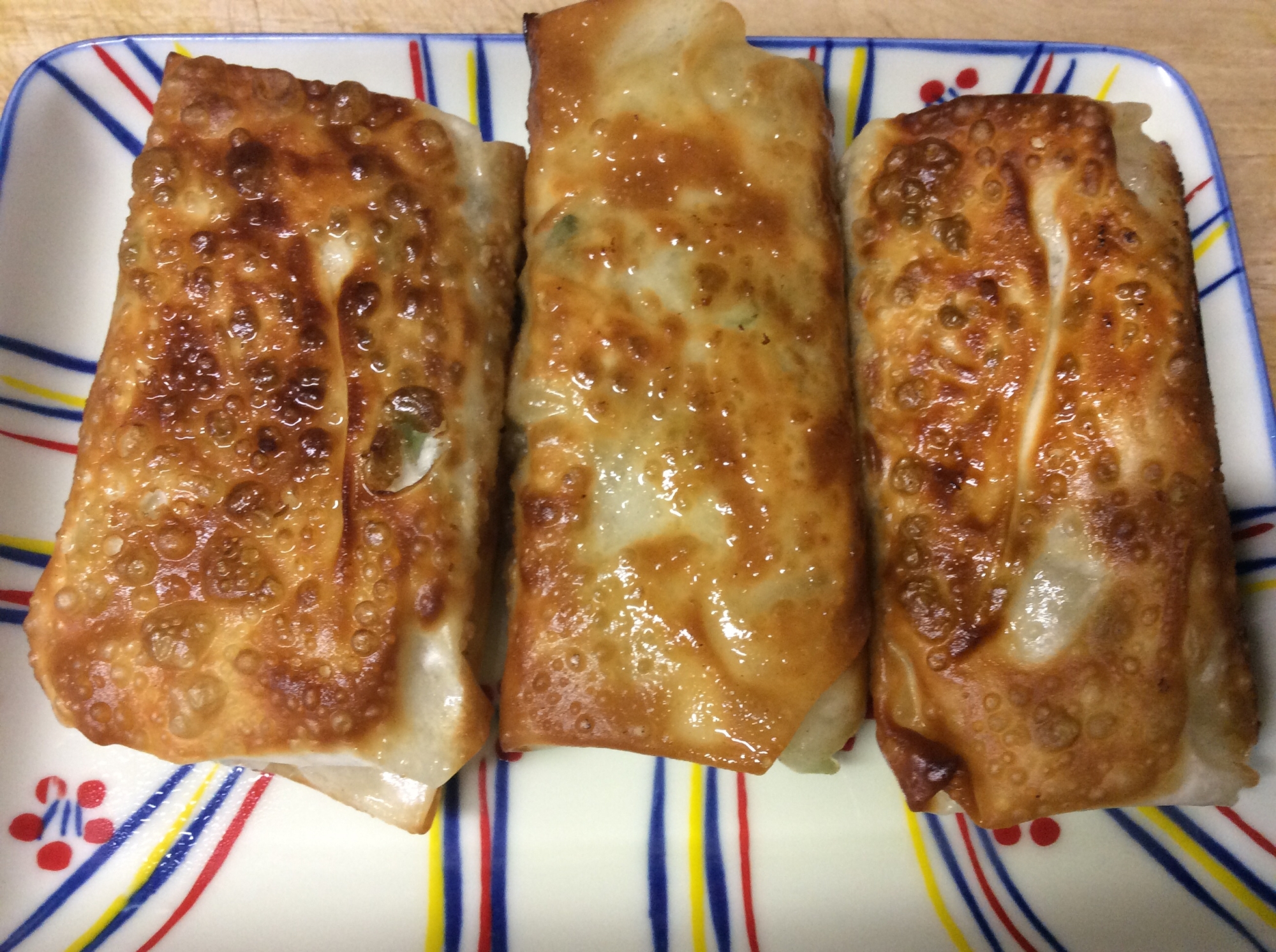 白菜と春雨のヘルシー春巻き(すき焼き風味)