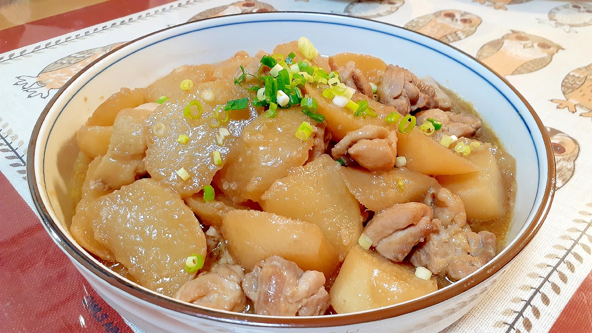 鶏肉と大根の煮物❗味染み汁までとろ～り★エコ❗