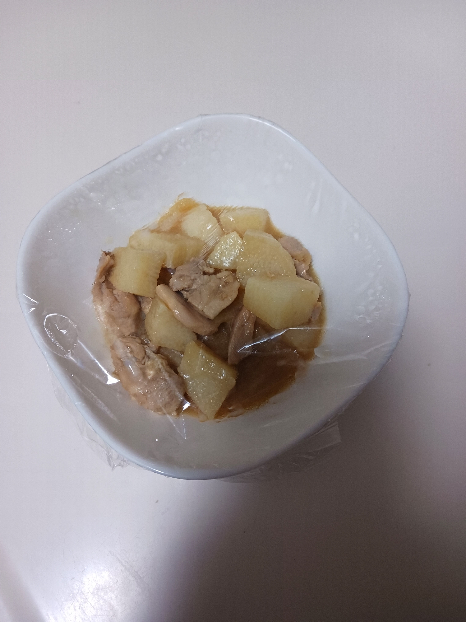 鶏肉と長芋の煮物