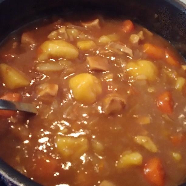 レッドムーンと男爵芋で作る☆チキンカレー