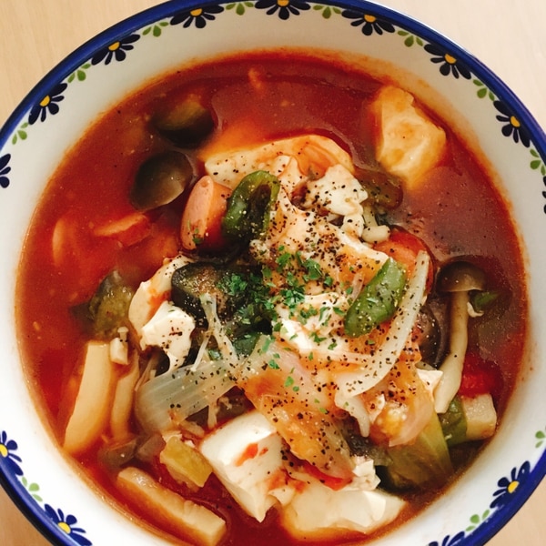 ダイエット 野菜たっぷりトマトスープ 豆腐ver レシピ 作り方 By Uucha 楽天レシピ ダイエット 野菜たっぷりトマトスープ 豆腐ver レシピ 作り方 By Uucha 楽天レシピ