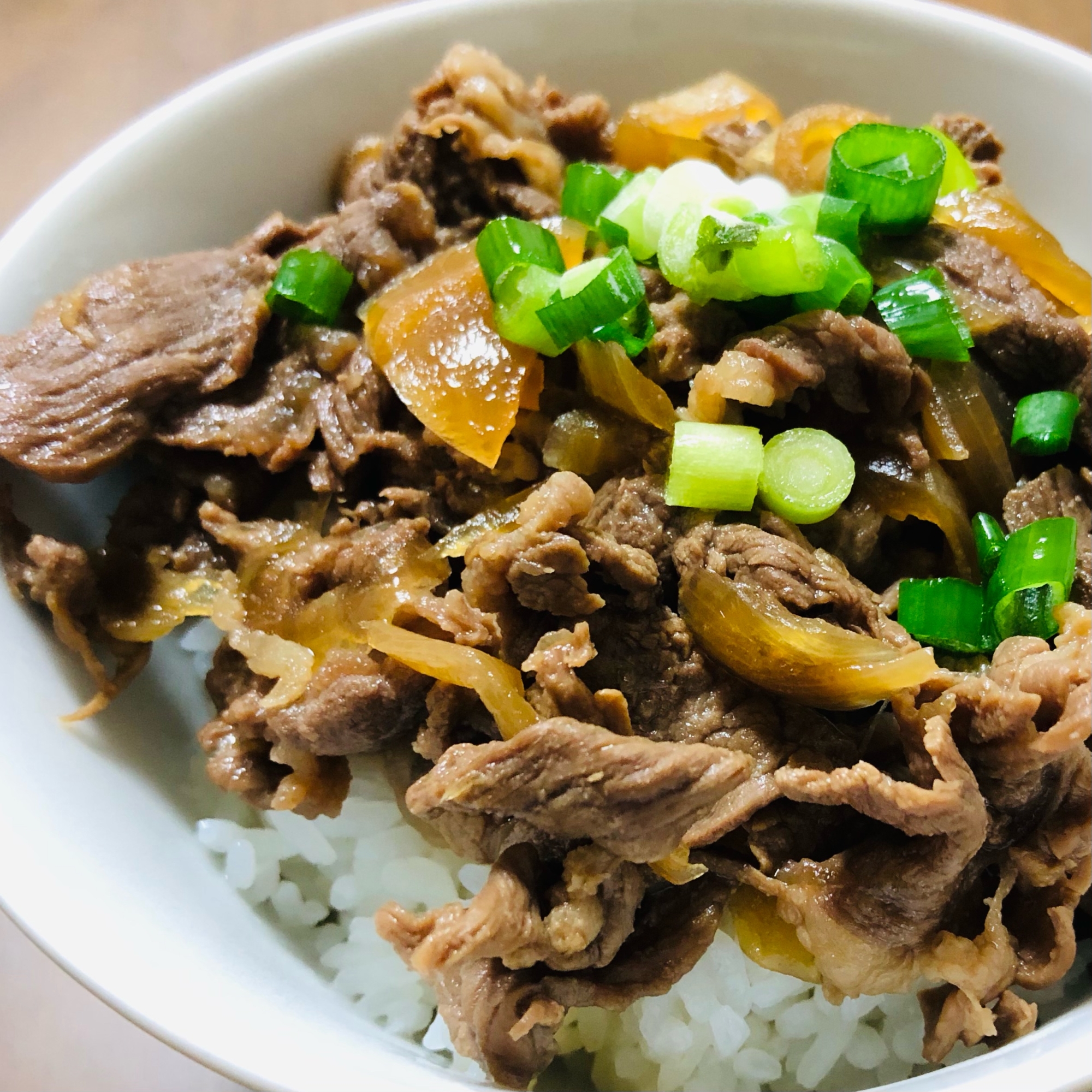 ＊簡単ごはん＊ 牛丼！