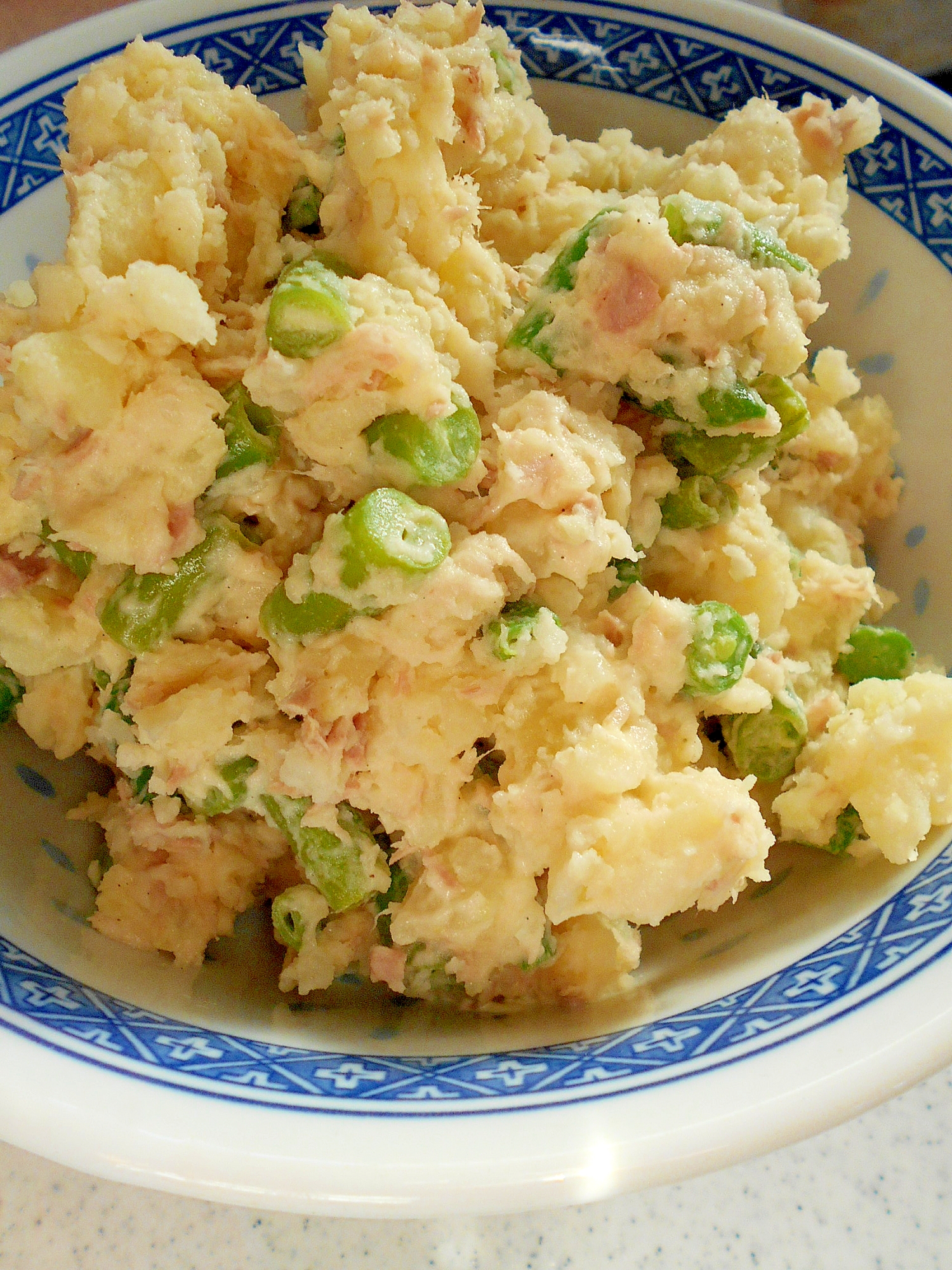 食べだすと止まらない インゲン入りポテトサラダ レシピ 作り方 By ぺるく ろ 楽天レシピ