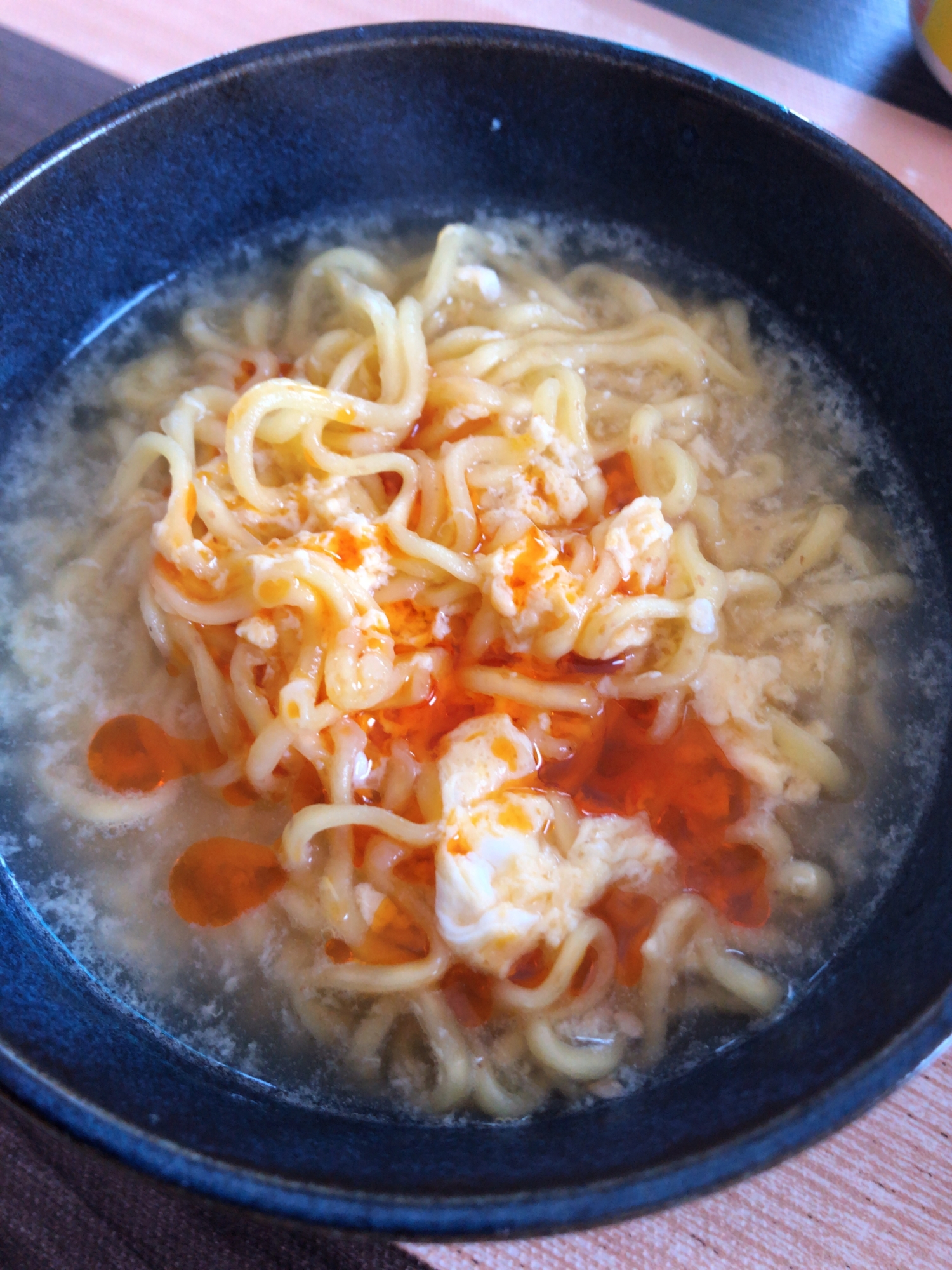 ふわふわ卵ラーメン