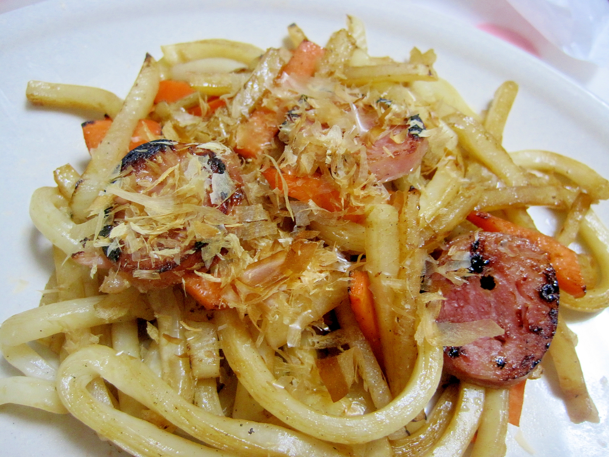 根菜焼きうどん