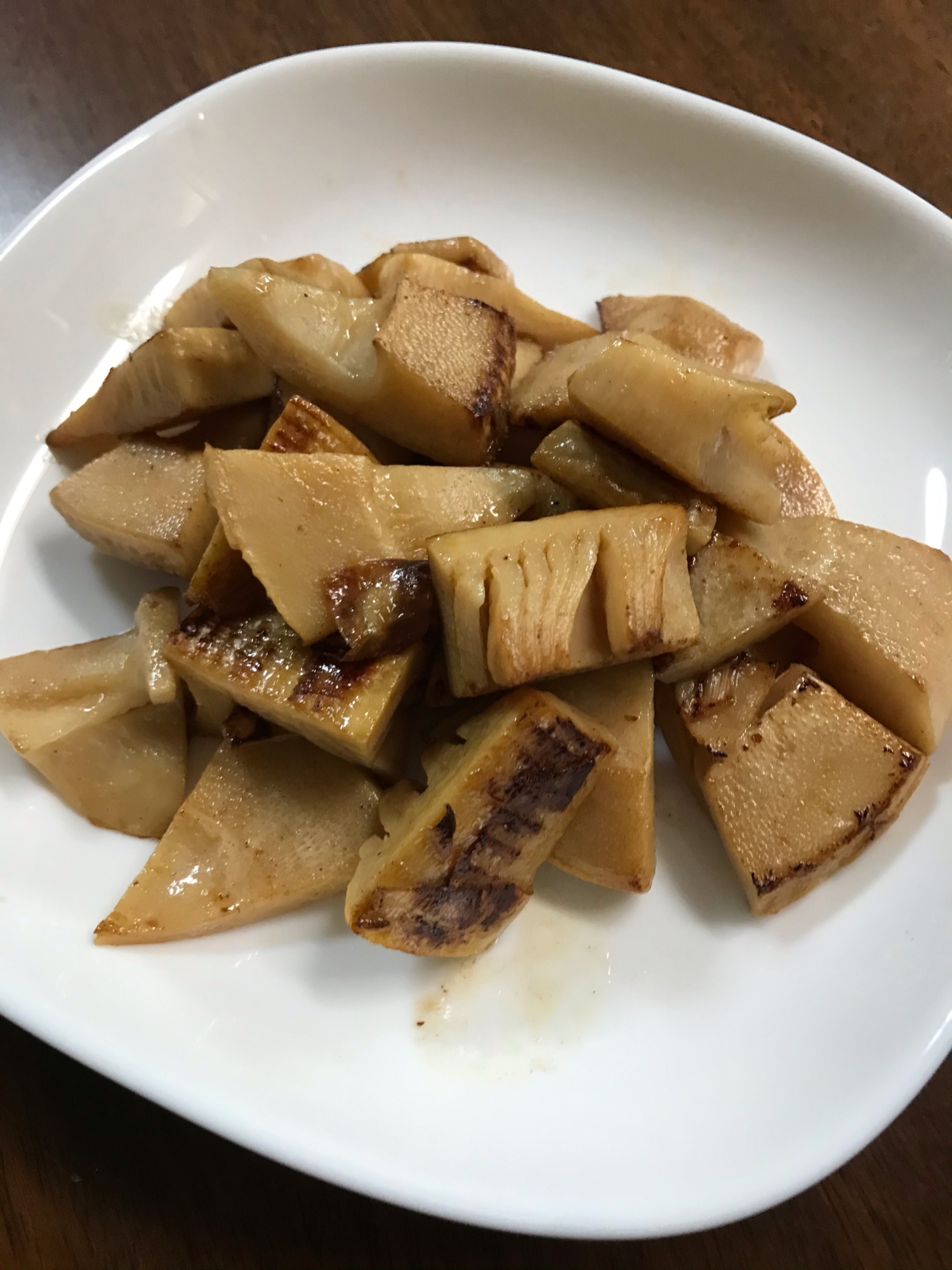 たけのこのバター焼き