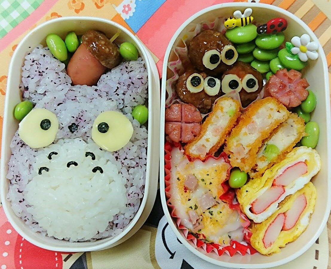 キャラ弁 となりのトトロ レシピ 作り方 By 3moonmama 楽天レシピ キャラ弁 となりのトトロ レシピ 作り方 By 3moonmama 楽天レシピ