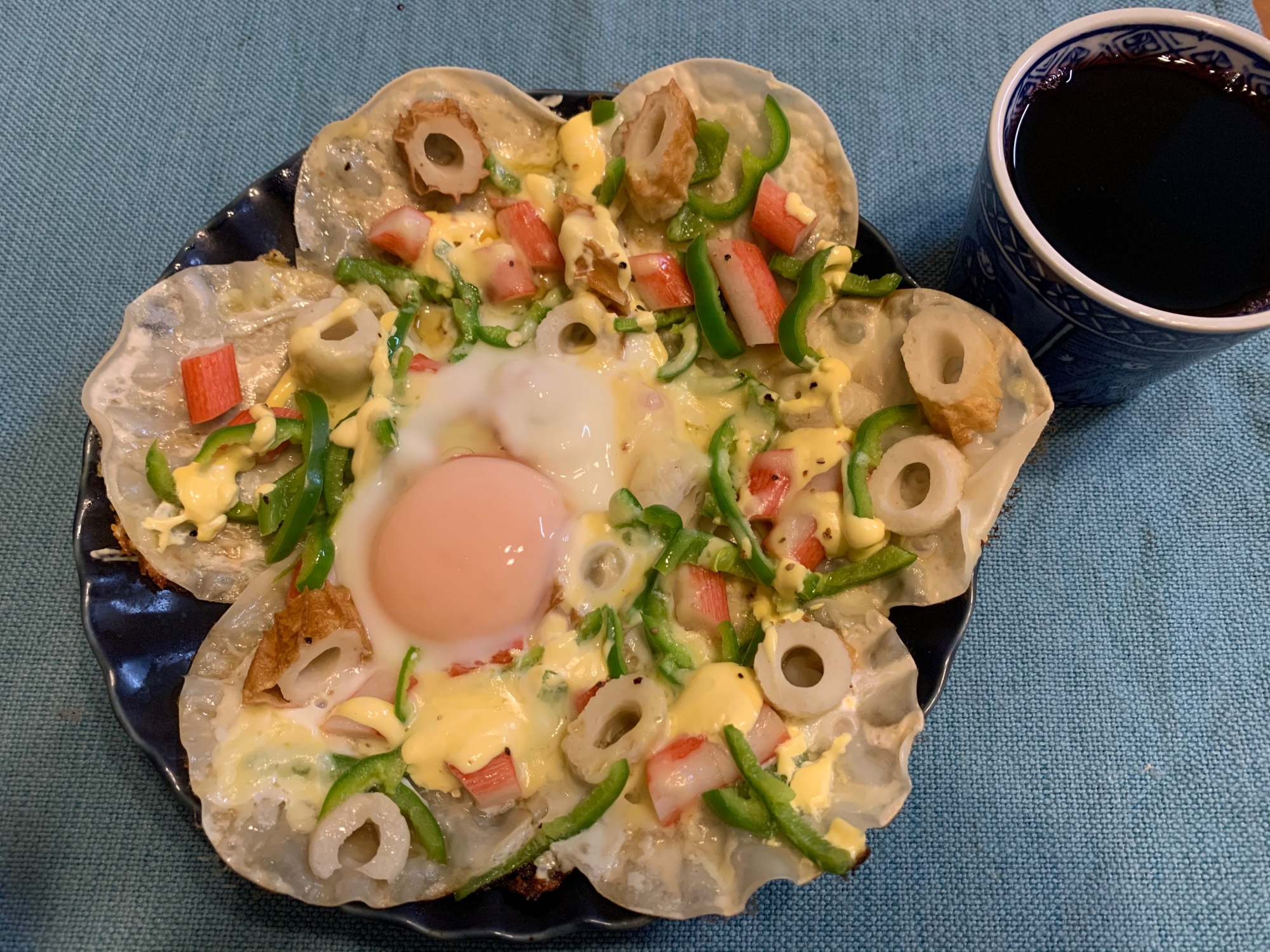 餃子の皮で・冷蔵庫お掃除簡単ピザ！