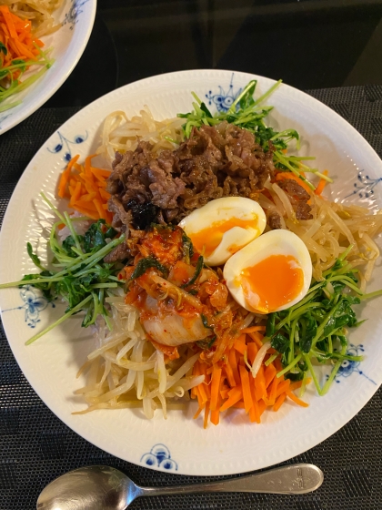 焼肉のタレを使って、アレンジしました。
美味しかったです♪