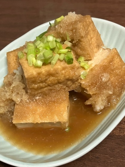 ♦️大根のみぞれ煮☆厚揚げで簡単揚げ出し豆腐