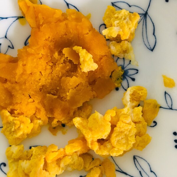 離乳食カミカミ期 かぼちゃと卵のサラダ レシピ 作り方 By Mamimumai 楽天レシピ 離乳食カミカミ期 かぼちゃと卵のサラダ レシピ 作り方 By Mamimumai 楽天レシピ