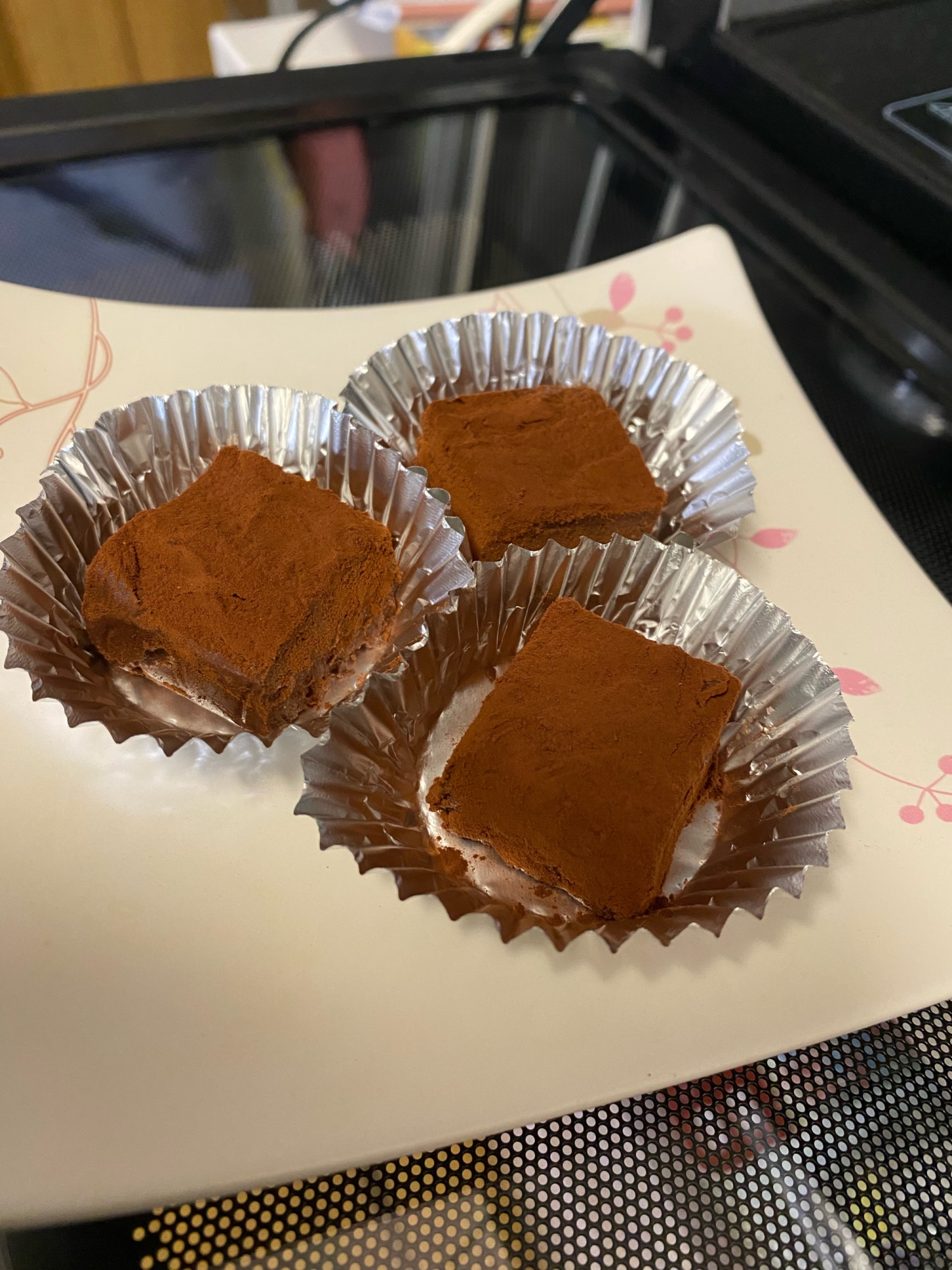 生クリームもチョコも砂糖も不使用❣️トーフ生チョコ