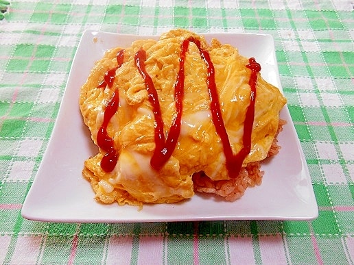 簡単☆とろとろオムライス レシピ・作り方 by Tiara.m - 楽天レシピ