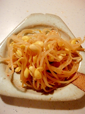 小大豆もやしのキムチ和え レシピ 作り方 By ぷっちびす 楽天レシピ