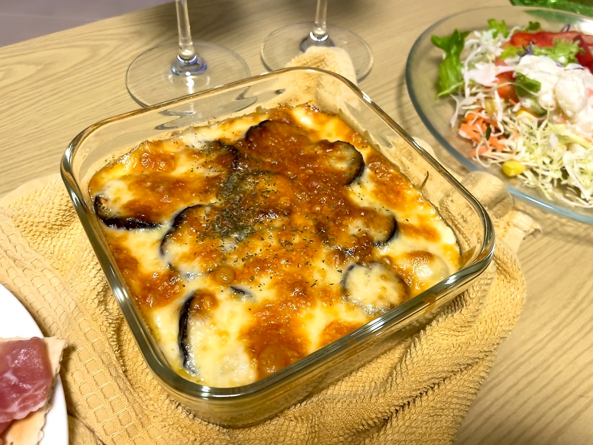 【簡単!豪華!】ナスとポテトのほっこりグラタン