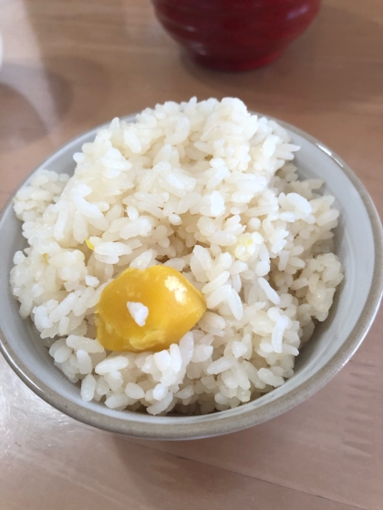 もち米初めて使いました！栗ご飯食べると秋って感じですね！ほくほくで美味しかったです♪