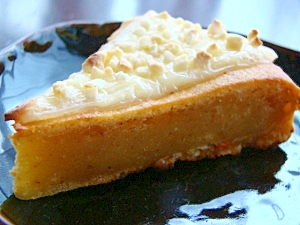 ナッツチーズ焼き柿ケーキ レシピ 作り方 By Sundisk 楽天レシピ