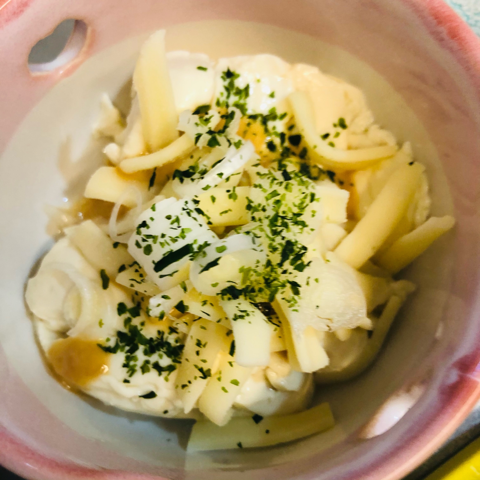 豆腐の味噌マヨチーズ焼き