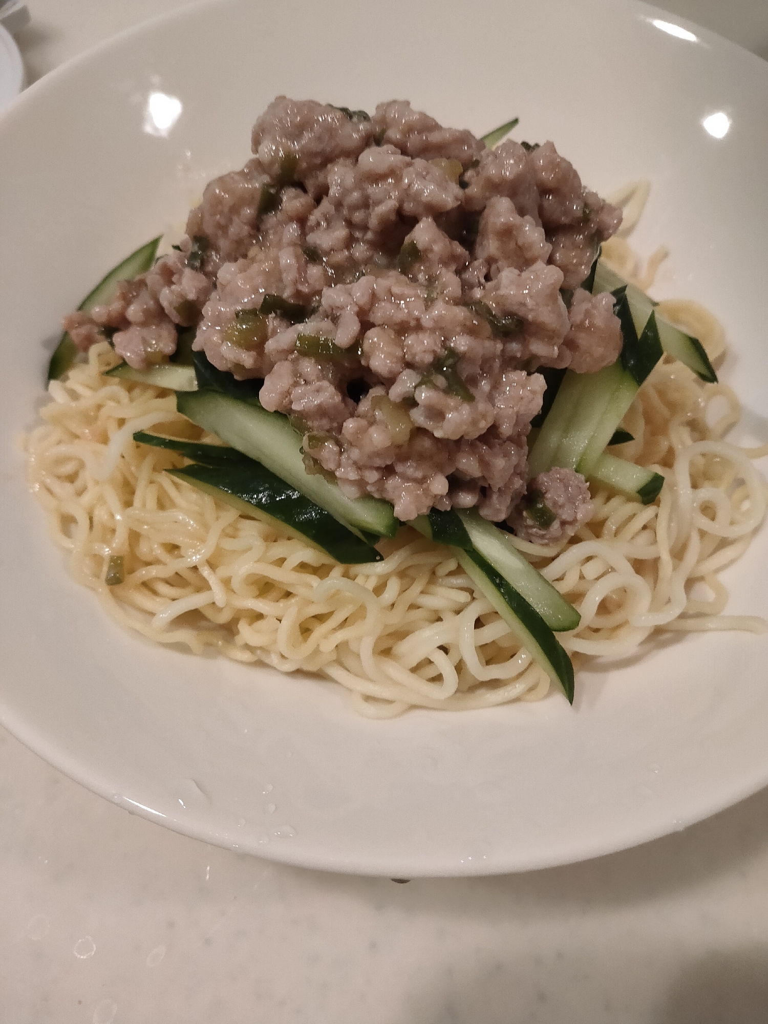 子供も食べられる甘めジャージャー麺