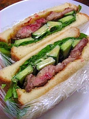 ステーキサンド レシピ