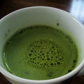 ❤カルピスと生姜と青汁抹茶のほっこりティ❤