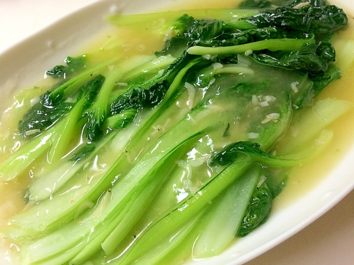 ターサイで お店の味 青菜炒め レシピ 作り方 By Poo 太郎 楽天レシピ ターサイで お店の味 青菜炒め レシピ 作り方 By Poo 太郎 楽天レシピ