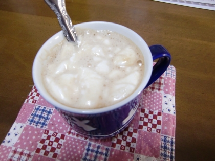 マシュマロde豆乳カフェオレ