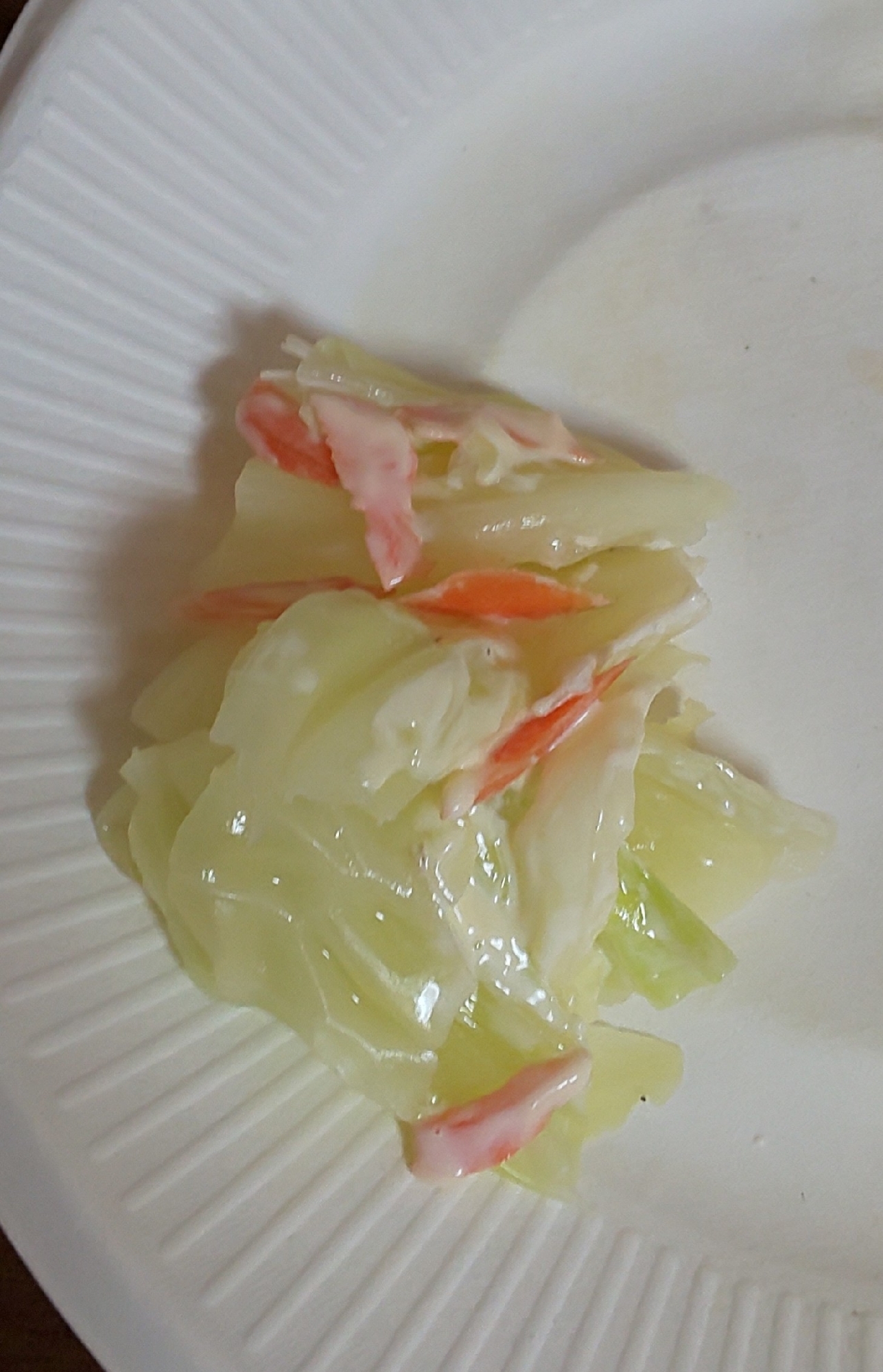 キャベツとにんじんのサラダ