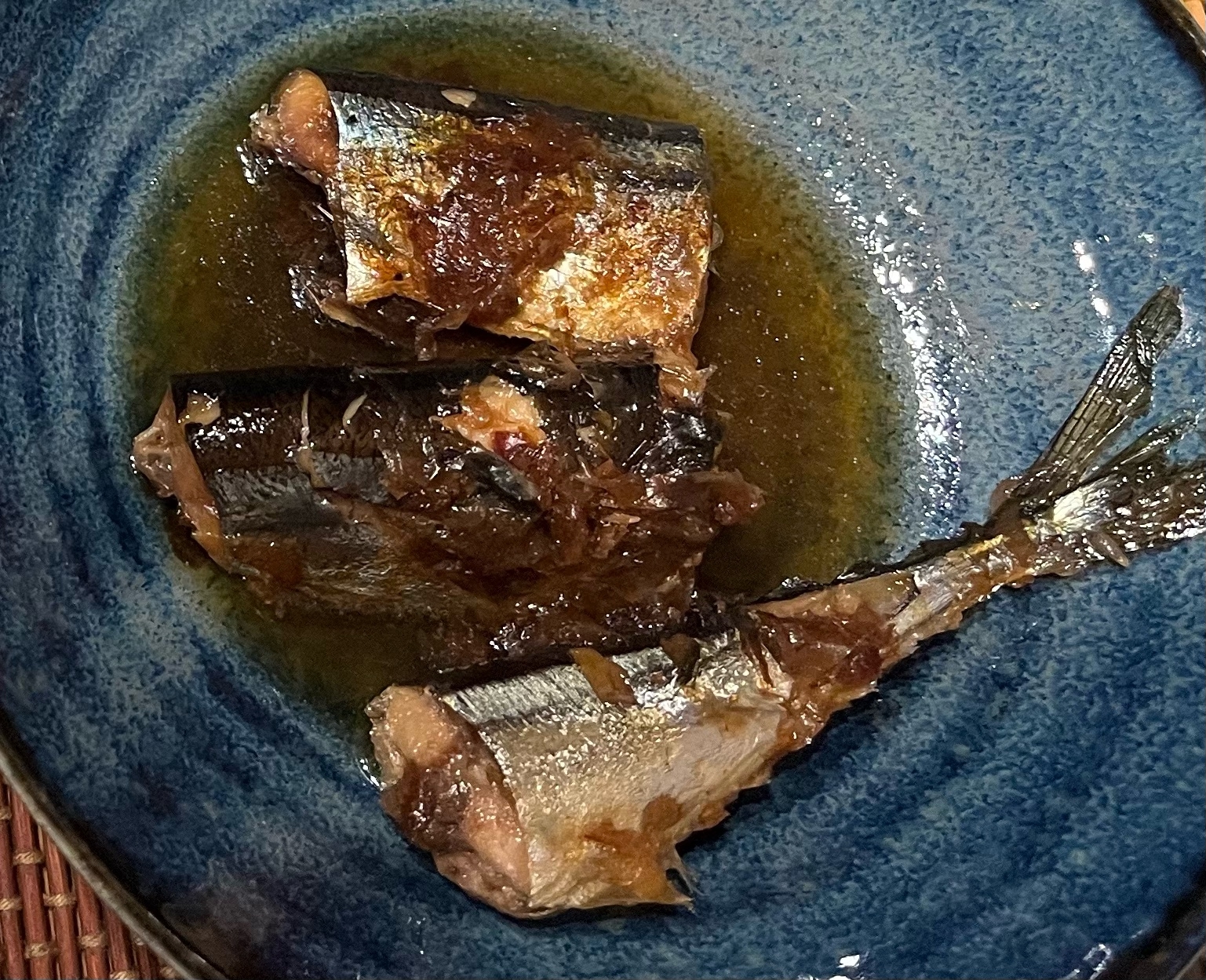 秋刀魚のおかか煮