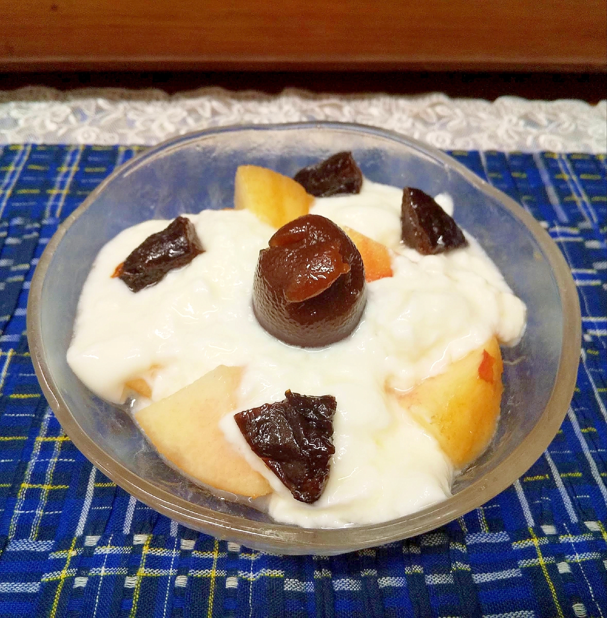 桃とドライフルーツヨーグルト レシピ 作り方 By Mimi2385 楽天レシピ 桃とドライフルーツヨーグルト レシピ 作り方 By Mimi2385 楽天レシピ