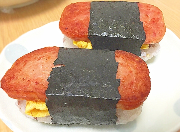 簡単♪薄味好きさん向けのスパムおにぎり