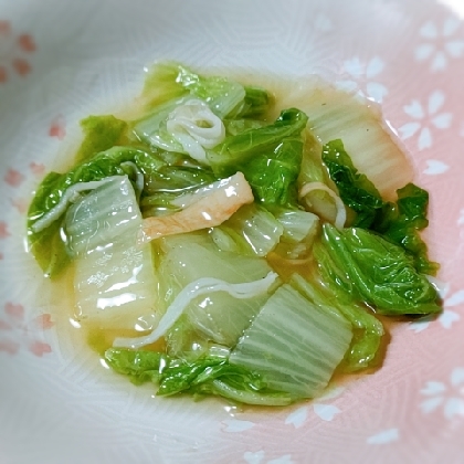 白菜と蟹缶のスープ煮