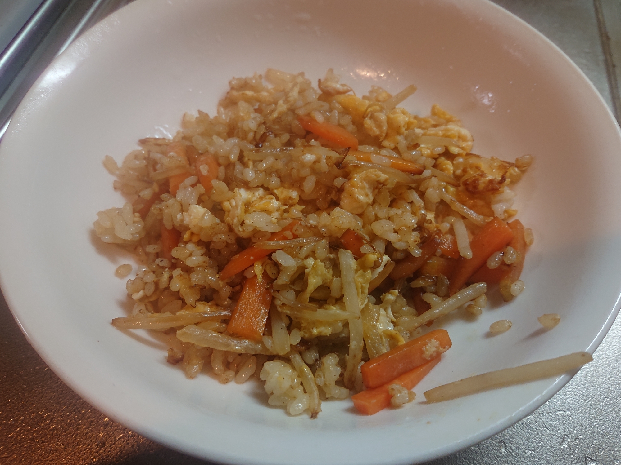 もやしと人参のめんつゆチャーハン レシピ 作り方 By ライチュウの簡単料理 楽天レシピ もやしと人参のめんつゆチャーハン レシピ 作り方 By ライチュウの簡単料理 楽天レシピ