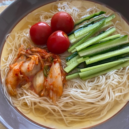 冷麺風そうめん