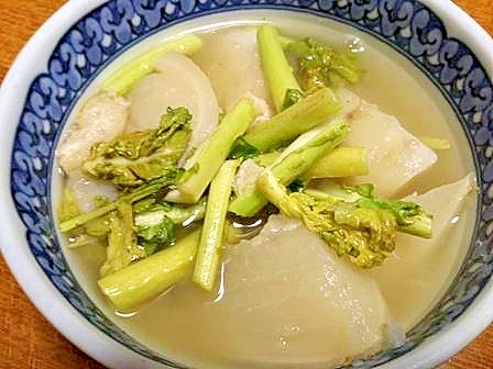 蕪と油あげの煮物