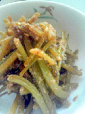 芋の茎のごま和え レシピ 作り方 By Kyokokumik 楽天レシピ 芋の茎のごま和え レシピ 作り方 By Kyokokumik 楽天レシピ