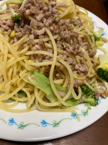 ひき肉を足してみました