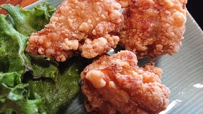 パン粉でカリカリ衣の唐揚げ