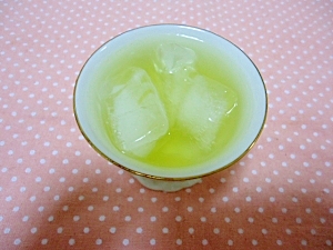 おいしい♪アイス緑茶！