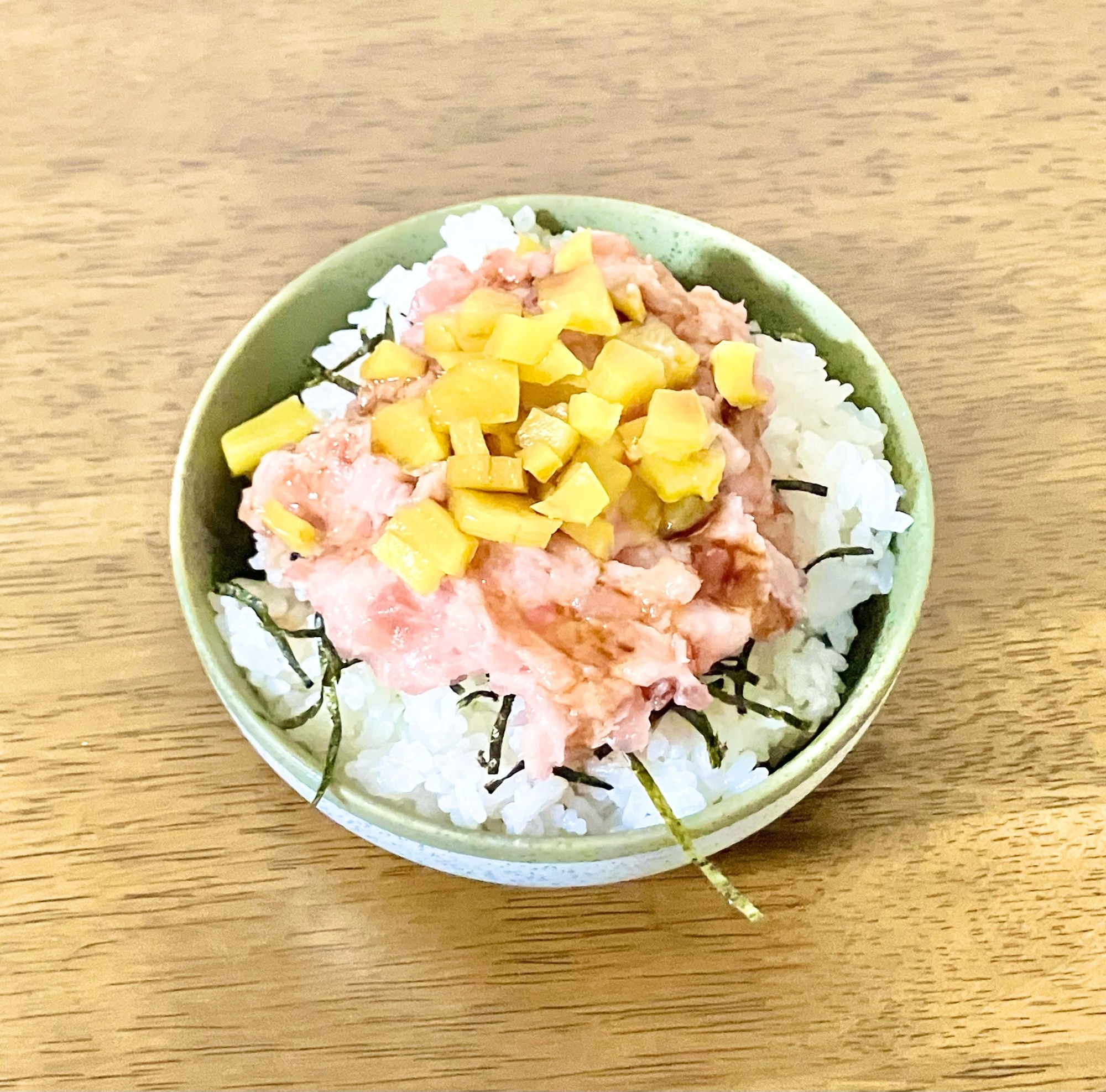 簡単☆とろたく丼 レシピ・作り方 by くろみつきなこもち - 楽天レシピ