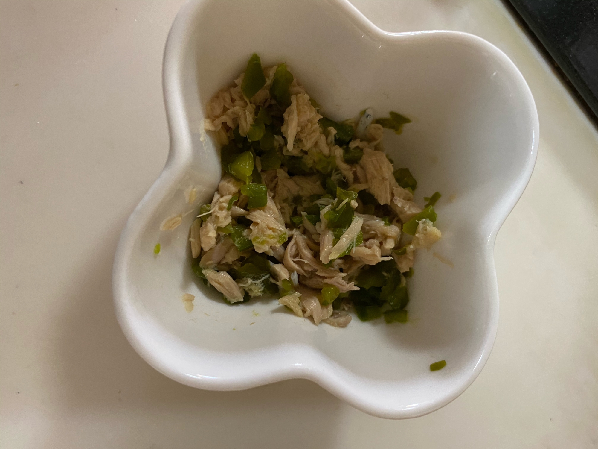 離乳食 ツナピーマン