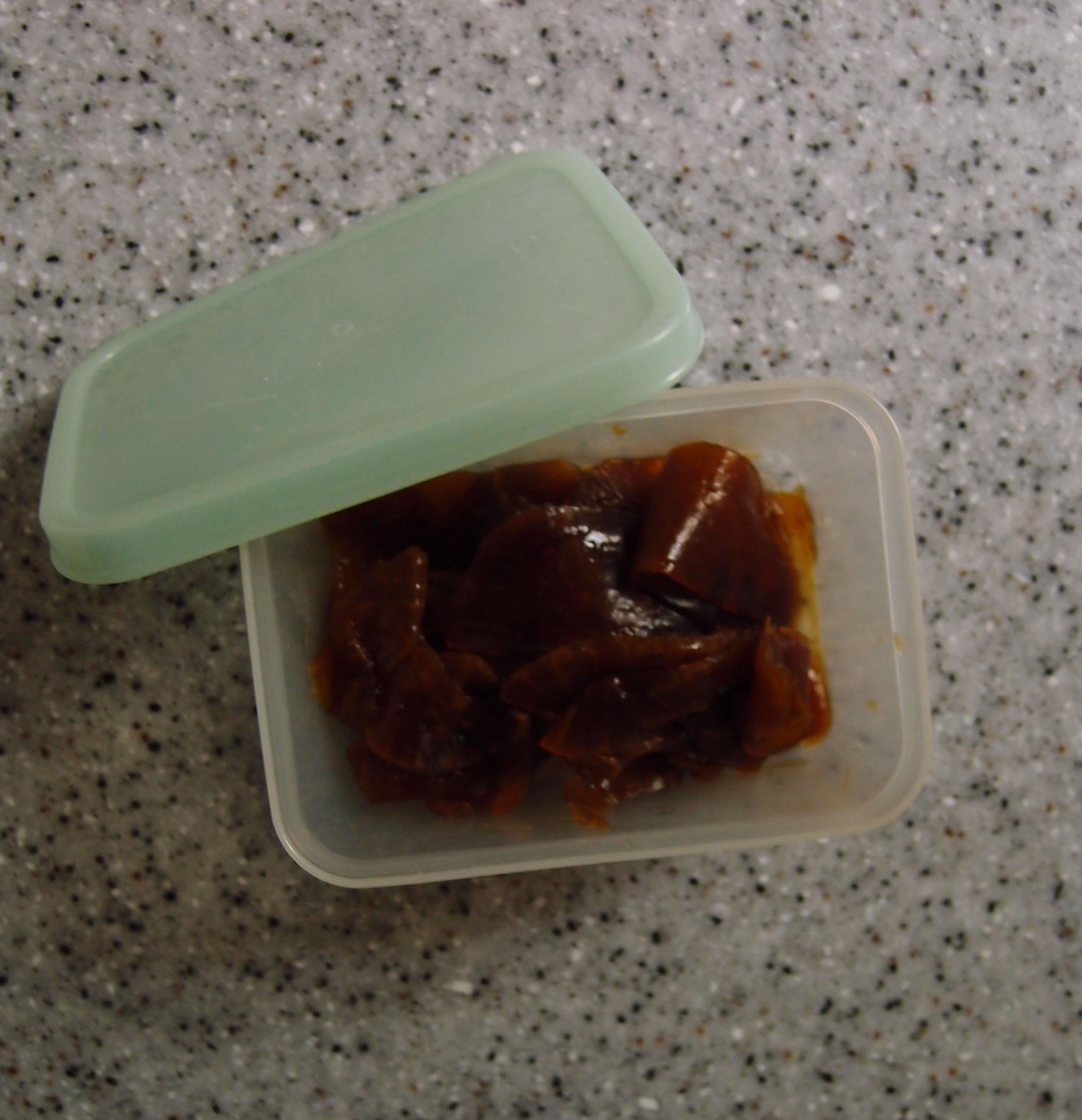 大根のサッと炒め