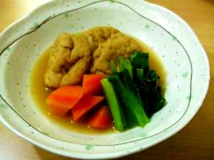 簡単♪ほりこむだけ☆ひろうす(がんもどき)の煮物