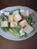 春野菜＊水菜と豆腐のサラダ＊