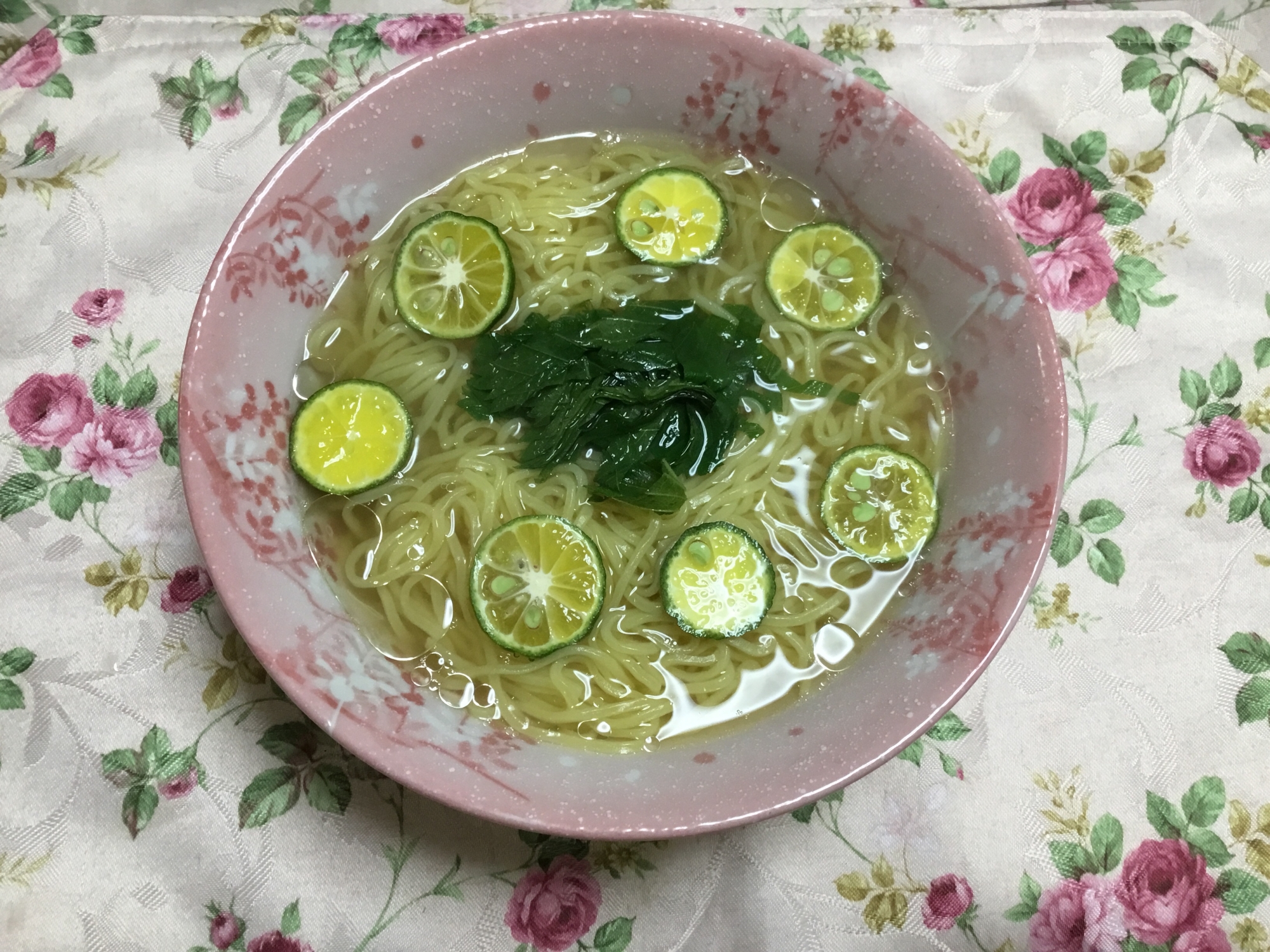 シークワーサー塩ラーメン